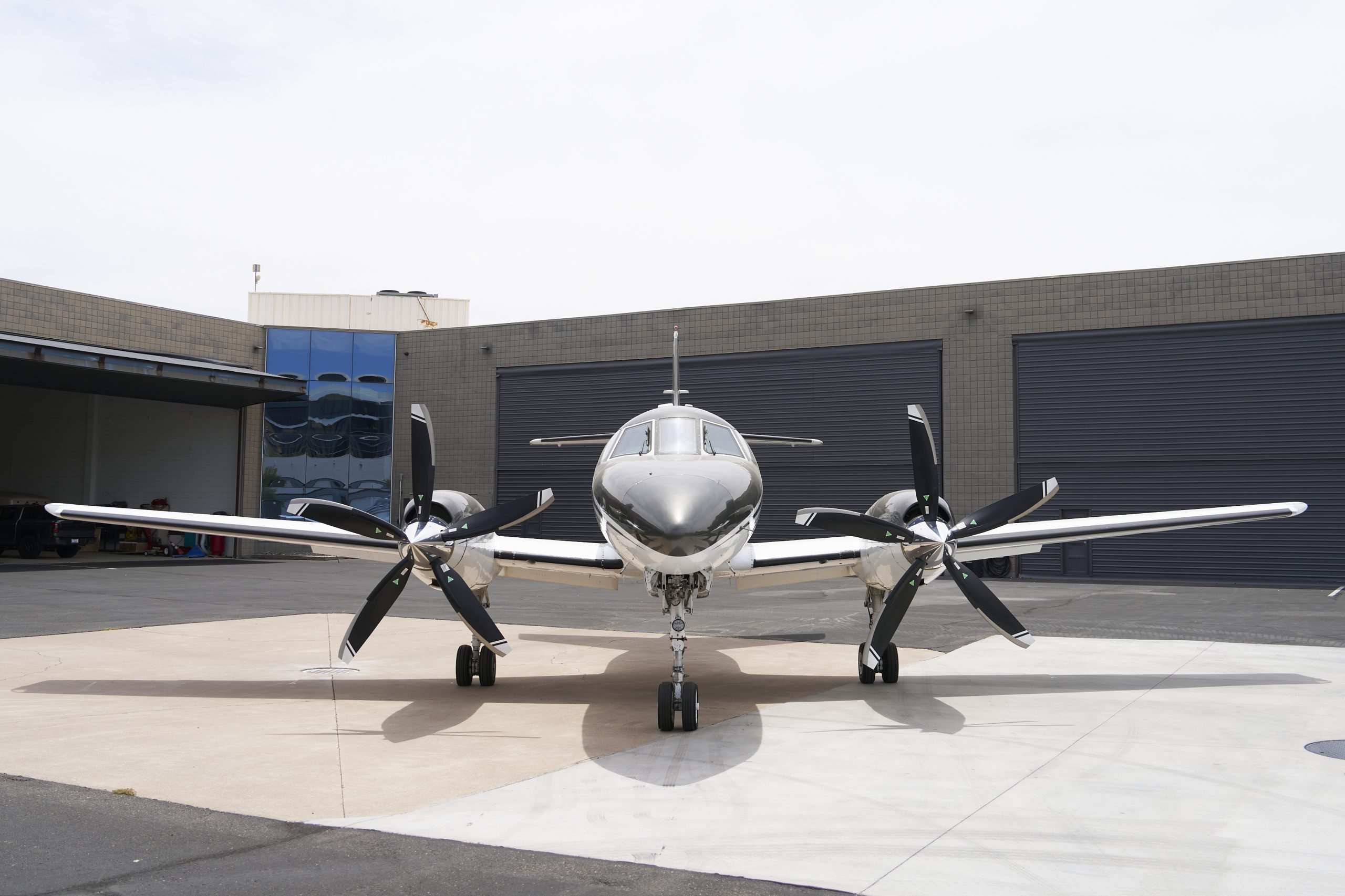 Fairchild Merlin IIIC N227JT on the tarmac